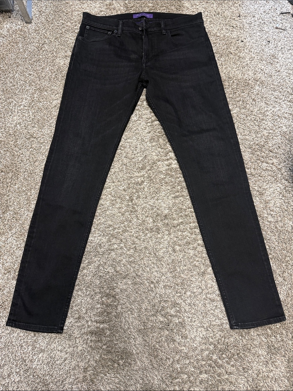 Ralph Lauren Purple Label Black Men’s skinny Jeans